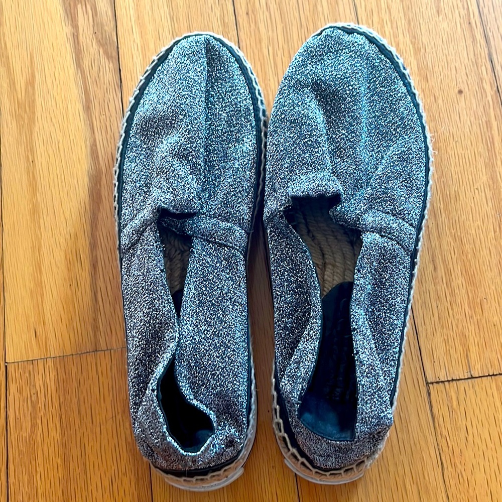 Jimmy Choi Glitter Espadrilles